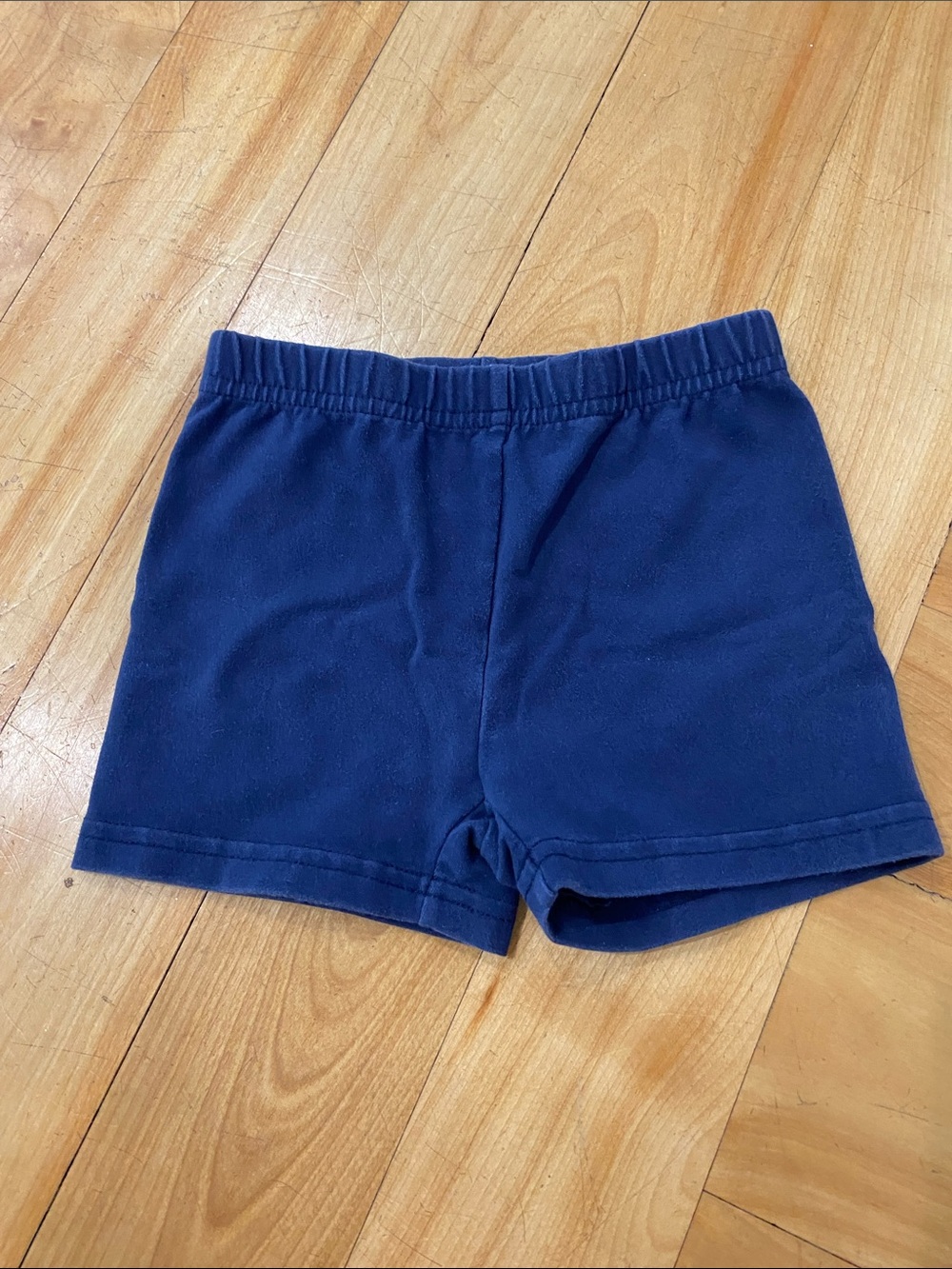 Hanna Andersson Navy Blue Pull-On Kids Shorts